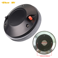 Vente directe usine : Pièces de moteur de compression haute fréquence à bobine mobile à fil plat CCAR avec diaphragme de pavillon pour enceintes de scène