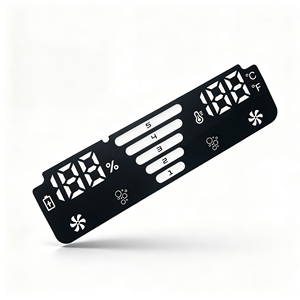 Autocollant imprimé personnalisé en PVC/PET pour panneau de commande de diffuseur d'arômes portable, clavier à membrane, avec fonction de minuterie et batterie - Product Image 3