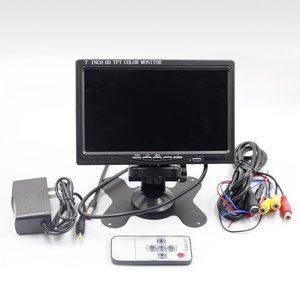 จอภาพสี TFT HD ขนาด 7 นิ้ว พร้อมอินพุต HDMI VGA AV สำหรับใช้งานกล้องในสนาม - Product Image 3