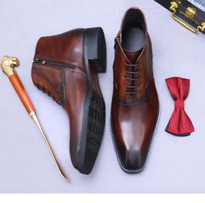 Zapatos Oxford de Cuero Casuales para Hombre, Cómodos, Antideslizantes, Transpirables y Ligeros, para Oficina, Carrera, Boda, Siempre a la Moda - Product Image 3