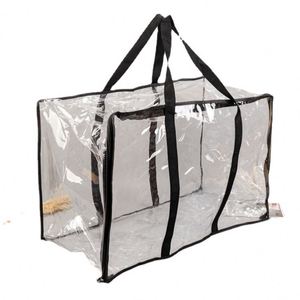 Customized PVC Toy Packaging <b>Bag</b> with Environmentally Friendly Printing Flexible Home Storage Organization <b>Sewing</b> Technics - Product Image 1