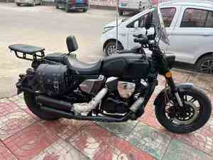 Moto d'occasion <span class=keywords><strong>Longjia</strong></span> V-Ba250 250cc, cruiser à essence, style rétro, fabriquée en Chine, 80 km/h - Product Image 3