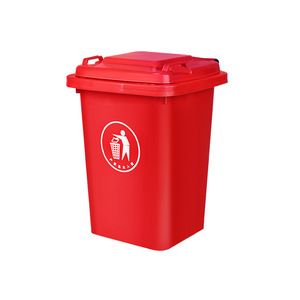 Topc 50L Waste Sorting <b>Bin</b> <b>With</b> <b>Lid</b> Rectangular Indoor Outdoor Use For Office Hotel Home Kitchen - Product Image 3