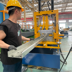 Macchina per Formatura a Freddo Completamente Automatica per Profili C/<span class=keywords><strong>Z</strong></span>/<span class=keywords><strong>U</strong></span> in Acciaio, Prezzo Competitivo - Product Image 5