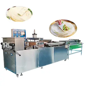 Fully Automatic Roti Maker Crepes Ethiopian Injera Wrapper Roti Tortilla Making Machine For Small Business