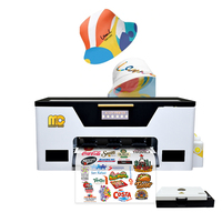 Printer DTF Mini A3 Portabel Warna Makro Baru dengan Head Xp600 Otomatis Garansi 1 Tahun untuk Semua Jenis Kain
