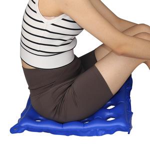 KS <b>Inflatable</b> <b>Seat</b> <b>Cushion</b> Oblong Hips Support Health Massage Office Wheelchair Use - Product Image 2