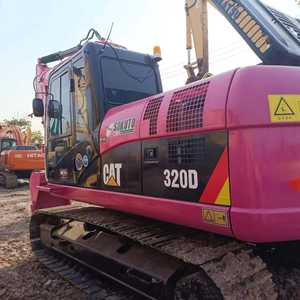 Excavadora de oruga de segunda mano, máquina de excavación 320D para gatos, maquinaria de oruga, excavadora 320D - Product Image 1