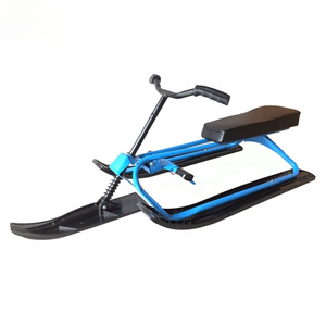Vente en gros directe d'usine, scooter <span class=keywords><strong>à</strong></span> neige personnalisé, <span class=keywords><strong>luge</strong></span> en métal pour enfants, pour l'hiver en plein air, avec <span class=keywords><strong>volant</strong></span> - Product Image 4