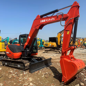 Excavadora de orugas hidráulica pequeña usada Kubota KX183 flexible y resistente para construcción suburbana KX155 KX163 KX165 KX185 - Product Image 1