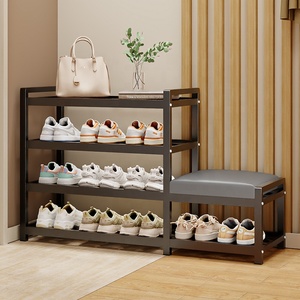 Scarpiera Multi-livello di alta qualità con panca che cambia le scarpe mobili per la casa e il magazzino - Product Image 1