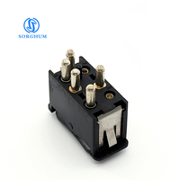 Sorghum-Interruptor de elevación de ventana eléctrica para mercedes, interruptor lateral del conductor para mercedes 1268208110 W201 R107, novedad de 190