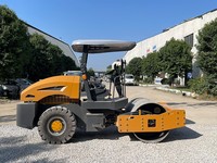 Compacteur vibrant à tambour unique de petite taille à prix abordable, 3, 4 et 5 tonnes, pour gravier/terre