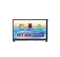 Kompaktes 10,1 Zoll IPS 1024*600 Touch-Display Stereo-Doppellautsprecher Drehregler 6H Stoßfestes Glas-Monitorpanel