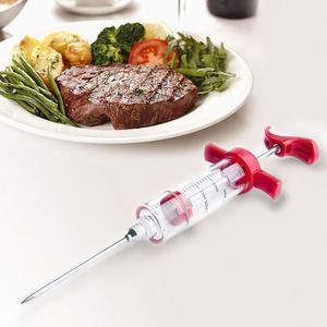 Hot Selling Plastic Cooking <b>Meat</b> Tenderize <b>Poultry</b> Turkey Chicken Sausage Syringe Injector Flavor Syringe Eco-Friendly PP - Product Image 4