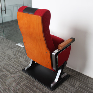 Silla de Auditorio Manwa Expo HB606 de haya roja con tablero de escritura para uso escolar - Product Image 3