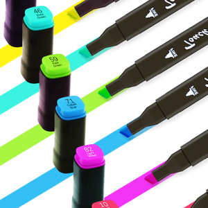 <span class=keywords><strong>Marker</strong></span> vendita calda 60 colori scuola studente pittura forniture artistiche pennarelli artistici penna a colori <span class=keywords><strong>Twin</strong></span> Kids <span class=keywords><strong>Marker</strong></span> - Product Image 5