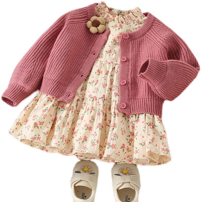 Children s Knitted Casual Cardigan Kid