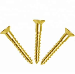 Brass <strong>Wood</strong> <strong>Screw</strong> Brass Slotted Head <strong>Wood</strong> <strong>Screw</strong> Brass Torx Flat Head <strong>Wood</strong> <strong>Screws</strong> - Product Image 3