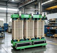 Transformateur sec ouvert SG(B)10/11, feuille de cuivre, classe H VPI, 30-2500 kVA 10 kV/0,4 kV, usage industriel, personnalisable