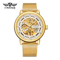 Forsining – montre squelette classique pour hommes, montres à Tourbillon automatique, Top marque de luxe, bracelet en cuir, Phase de lune, horloge mécanique
