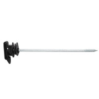Aislante de poste de madera Offset, valla eléctrica de plástico, tornillo, gran oferta