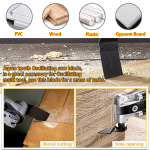 Lưỡi cưa đa năng chuyên nghiệp HCS Bi-Metal dùng cho máy cắt đa năng, dùng để cắt gỗ, nhựa, kim loại - Product Image 4