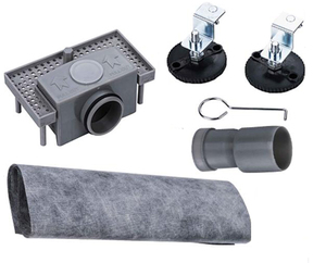 Kích thước tùy chỉnh chải SS304 tuyến tính thoát nước sàn gạch chèn dài ngang ngang tắm drainer ngoài trời/phòng tắm/khách sạn - Product Image 4