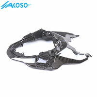 AKOSO 100% 3K Fibre de carbone sèche pré-imprégnée pour carénage central de selle arrière de moto BMW S1000RR 2023-2026