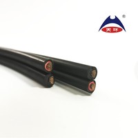 Cable Solar Doble de Alta Calidad con Certificación TUV, DC PV, 2*2.5MM2 2*4MM2 2*10MM2, Hecho de Cobre Estañado con Aislamiento XLPO