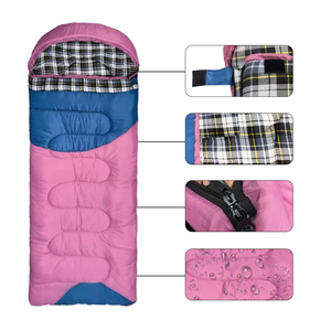 Saco de <span class=keywords><strong>Dormir</strong></span> Extra Grande con Capucha, Grueso, Impermeable, <span class=keywords><strong>para</strong></span> Frío Extremo, de Franela <span class=keywords><strong>Suave</strong></span>, -20°C, <span class=keywords><strong>para</strong></span> Actividades al Aire Libre <span class=keywords><strong>para</strong></span> Adultos - Product Image 5