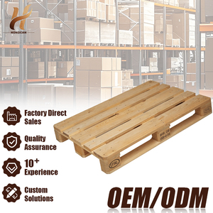 Pallet in Legno di Pino a 4 Vie per Logistica Alimentare UE, Stoccaggio Automatizzato, Certificato EPAL, IPPC, Trattato Termicamente - Product Image 1