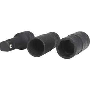 KS <b>TOOLS</b> - 913.1280 Spiral <b>profile</b> impact socket set, 1/2'', 17-19mm (3 pcs) - EAN 4042146160206 IMPACT SOCKETS AND ACCESSORIES - Product Image 1
