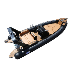 Sang Trọng 23.3ft Đánh Cá <span class=keywords><strong>Inflatable</strong></span> Thuyền Chèo Thuyền Với 200HP Động Cơ Mô Hình Mới Hypalon PVC Sườn 12 52Cm Sợi Thủy Tinh Sàn Bán Trong Ý - Product Image 4