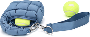 Cute Mini Quilted Puffer <b>Wristlet</b> <b>Bag</b> for Women Small Fluffy Evening Handbag Zipper Waterproof Lipstick Print Creative Gift - Product Image 5