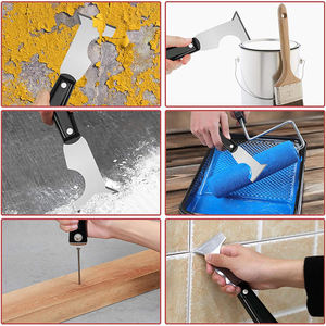 <span class=keywords><strong>Spatule</strong></span> à manche en bois, nettoyage en acier au carbone, pour <span class=keywords><strong>peintre</strong></span>, utilisation flexible en construction, outil à ciment, pelle, couteau, grattoir à mastic - Product Image 6