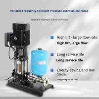 Pompe centrifuge électrique AC/DC 5HP en acier inoxydable personnalisable avec variateur de fréquence pour alimentation en eau haute pression OEM