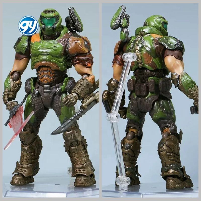 ゲームキャラクター Figma Doom Slayer SP-140 Doom Eternal figma SP-140 Doom Slayer 6.30-in Action Figure | GameStop