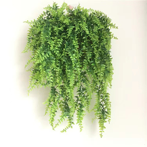 Plantes de fougère artificielles réalistes, fabriquées à la main; buisson de verdure synthétique en plastique pour - Product Image 4
