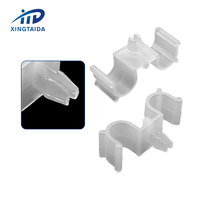 Vente en gros de prise de fil en nylon en double pince à fil en forme de U Clips de routage de câble en nylon pour carte de circuit imprimé