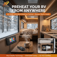 Chauffe-eau hydronique diesel 5KW avec télécommande pour grand camping-car, yacht, remorque