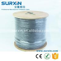 Kabel Jaringan Cat5e CCA Kabel Cat 5e Indoor/Outdoor UTP FTP SFTP Kabel Ethernet PVC/LSZH Double Jacket Kabel LAN