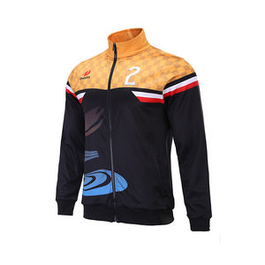 New design men's solid color jacket, team sports jacket customized, male sports jacket - Product Image 1
