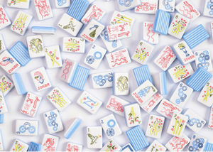 Tessere Personalizzate Moderne in Acrilico a Quattro Strati per Gioco del Mahjong, Gioco Familiare Adatto ai Bambini, Design Lussuoso ed Ecologico, Vendita all'Ingrosso - Product Image 4