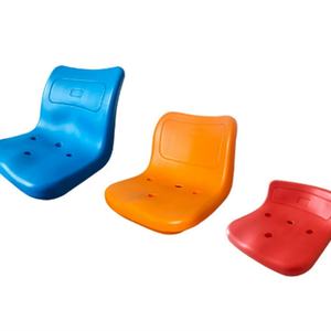 Asientos de Plástico para Estadios con Respaldo Central Hueco Moldeado por Soplado, Sillas Fijas para Tribunas al por Mayor - Product Image 4