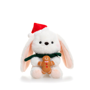 Boneka Kartun Natal Lucu Bahan Plush Super Lembut Isian Kapas PP Fungsi Pereda Stres-Hadiah untuk Pesta - Product Image 1