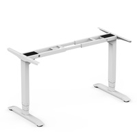Meubles de bureau, table électrique ergonomique automatique pour ordinateur, extensible, réglable en hauteur, table de travail assis-debout, cadre de bureau