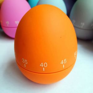 Colored 60 Minutes Twist ABS Plastic Easter Egg Kitchen <b>Timer</b> - Product Image 1