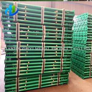 Accessoires de construction pour échafaudage en acier, télescopiques et réglables, utilisés - Product Image 3