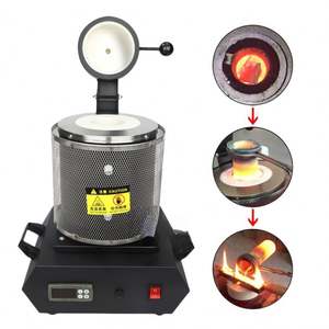 Mini Horno de Inducción Portátil de Alta Temperatura para Fundir Oro, Plata y Cobre con Crisol de Grafito - Product Image 3